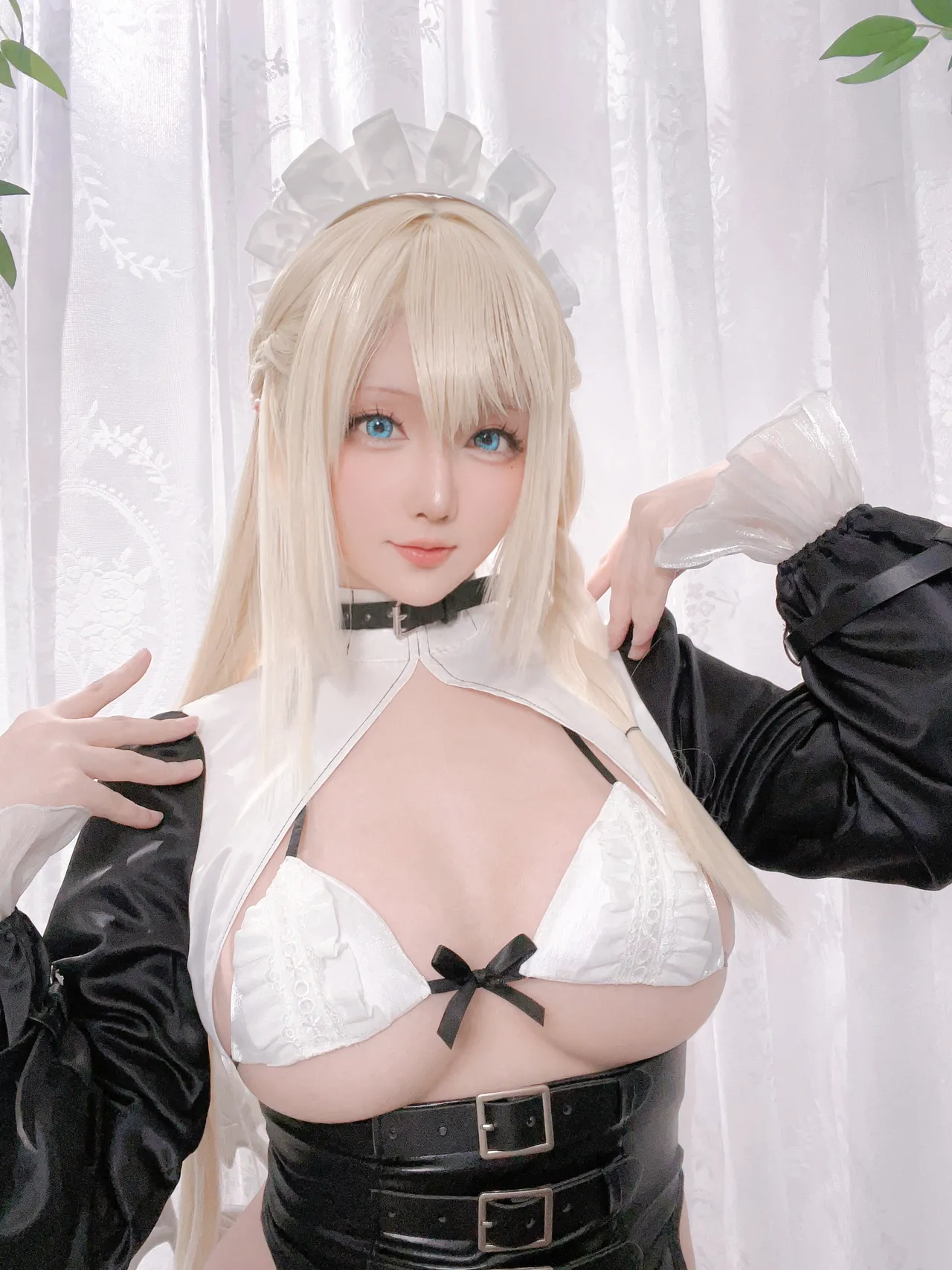 Hoshilily - 碧蓝航线 可畏 Azure Lane Sexy Maid-erohere66.webp